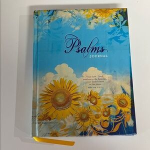 Blue and Yellow Psalms Journal